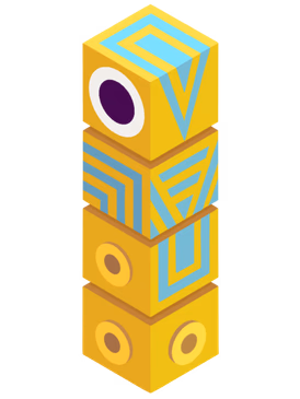 Monument Valley Totem character